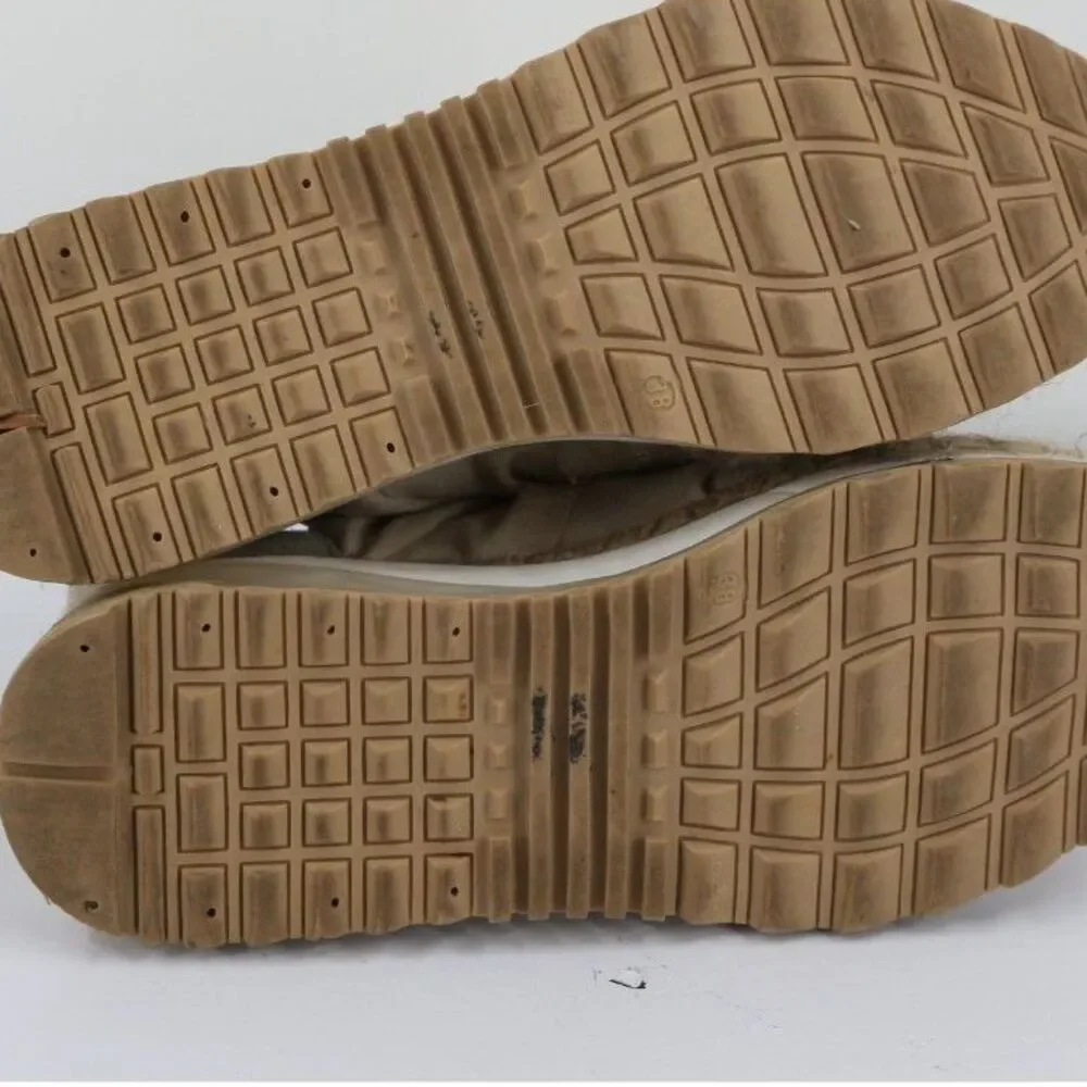 🧵Free People Chapman Espadrille Sneaker Size 38 Ivory Coquette US 8
